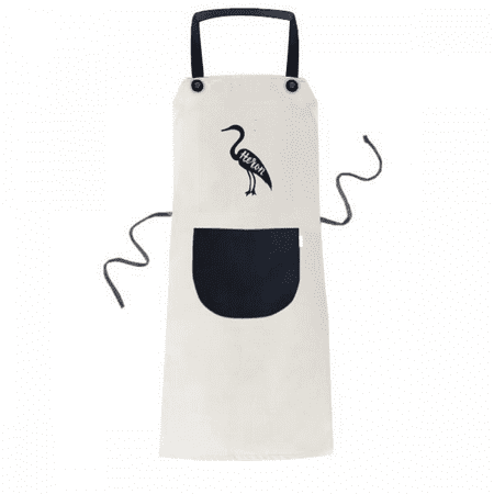 Grey Heron Black And White Animal Apron Adjustable Bib Cotton Linen BBQ Kitchen Pocket Pinafore
Grey Heron Black And White Animal Apron Adjustable Bib Cotton Linen BBQ Kitchen Pocket Pinafore