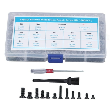 Computer Screw Fine Thread Electronic Repair Screws 600Pcs Various Sizes For Electronics
Computer Screw Fine Thread Electronic Repair Screws 600Pcs Various Sizes For Electronics