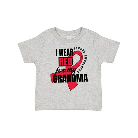 Inktastic I Wear Red for My Grandma Stroke Awareness Gift Toddler Boy or Toddler Girl T-Shirt
Inktastic I Wear Red for My Grandma Stroke Awareness Gift Toddler Boy or Toddler Girl T-Shirt