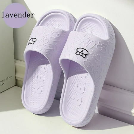 Women Bathroom Slippers Platform Non-Slip Home Bear Cartoon Flip Flops Beach Men Slipper Sandals Slides Indoor Outdoor
Women Bathroom Slippers Platform Non-Slip Home Bear Cartoon Flip Flops Beach Men Slipper Sandals Slides Indoor Outdoor