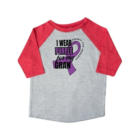 Inktastic Chronic Pain I Wear Purple For My Gran Gift Toddler Boy or Toddler Girl T-Shirt
Inktastic Chronic Pain I Wear Purple For My Gran Gift Toddler Boy or Toddler Girl T-Shirt