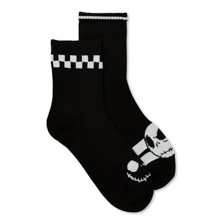 Disney Nightmare Before Christmas Women s Mid-Crew Socks 2-Pack Size 4-10