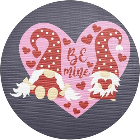 Coolnut Cute Valentine s Day Gnome Elf Placemats 1Pcs Holidays PVC Weave Place Mats Table Mats Non-Slip Easy to Clean for Home Kitchen BBQ Party Table Decor 15.4×15.4in
Coolnut Cute Valentine s Day Gnome Elf Placemats 1Pcs Holidays PVC Weave Place Mats Table Mats Non-Slip Easy to Clean for Home Kitchen BBQ Party Table Decor 15.4×15.4in