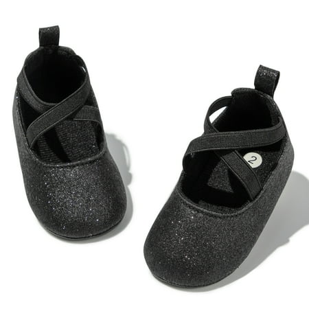 Kannior Baby Girls Dress Shoes Infant Mary Jane Soft Sole Crib Shoe for Newborn 3-18 Months
Kannior Baby Girls Dress Shoes Infant Mary Jane Soft Sole Crib Shoe for Newborn 3-18 Months