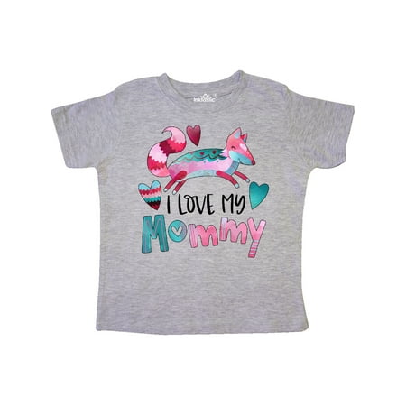 Inktastic I Love My Mommy Pink and Blue Fox with Hearts Gift Toddler Boy or Toddler Girl T-Shirt
Inktastic I Love My Mommy Pink and Blue Fox with Hearts Gift Toddler Boy or Toddler Girl T-Shirt