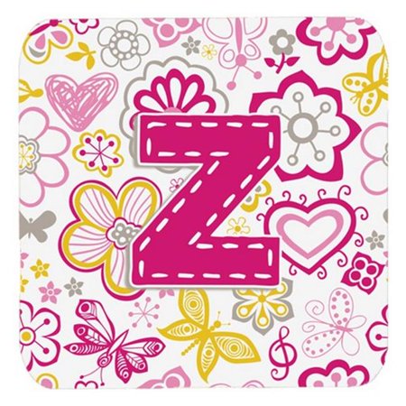 Carolines Treasures CJ2005-ZFC Letter Z Flowers And Butterflies Pink Foam Coasters- Set Of 4
Carolines Treasures CJ2005-ZFC Letter Z Flowers And Butterflies Pink Foam Coasters- Set Of 4
