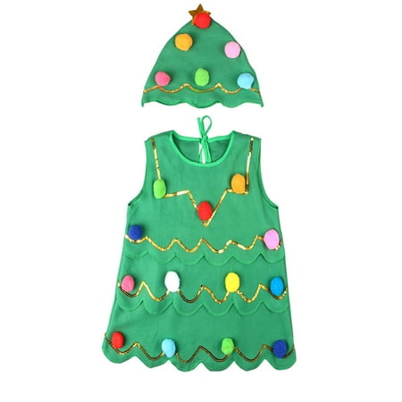 HTGFGMGW Flower Girl Dress Kid Girls Dress with Hat Christmas Tree Performance Clothing Girls Dress Green
HTGFGMGW Flower Girl Dress Kid Girls Dress with Hat Christmas Tree Performance Clothing Girls Dress Green