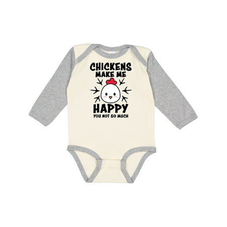 Inktastic Chickens Make Me Happy You Not So Much Gift Baby Boy or Baby Girl Long Sleeve Bodysuit
Inktastic Chickens Make Me Happy You Not So Much Gift Baby Boy or Baby Girl Long Sleeve Bodysuit