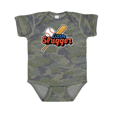 Inktastic Little Slugger Gift Baby Boy or Baby Girl Bodysuit