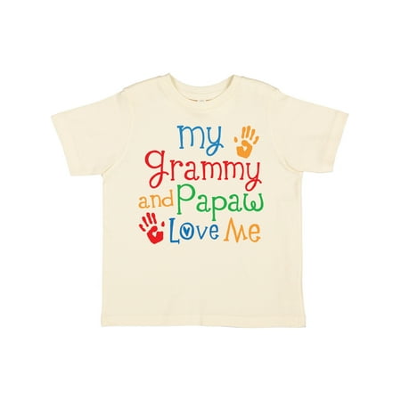 Inktastic Grammy and Papaw Love Me Grandchild Gift Toddler Boy or Toddler Girl T-Shirt
Inktastic Grammy and Papaw Love Me Grandchild Gift Toddler Boy or Toddler Girl T-Shirt