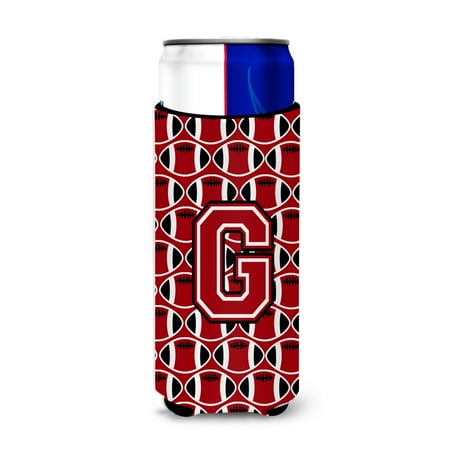 Carolines Treasures CJ1073-GMUK Letter G Football Red Black and White Ultra Beverage Insulators for slim cans Slim
Carolines Treasures CJ1073-GMUK Letter G Football Red Black and White Ultra Beverage Insulators for slim cans Slim