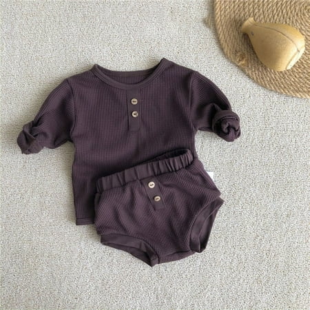 DancePeanut Newborn Infant Baby Girl Boy Autumn Ribbed Solid Color Soft Clothes Sets Waffle Long Sleeve Sweater + Shorts Suit 2PCs Outfits
DancePeanut Newborn Infant Baby Girl Boy Autumn Ribbed Solid Color Soft Clothes Sets Waffle Long Sleeve Sweater + Shorts Suit 2PCs Outfits