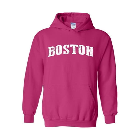 Boston Massachusetts State Flag Unisex Hoodie Hooded Sweatshirt