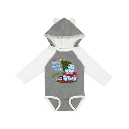 Inktastic I Wanna Hippopotamus for Christmas- Cute Hippo Gift Baby Boy or Baby Girl Long Sleeve Bodysuit
Inktastic I Wanna Hippopotamus for Christmas- Cute Hippo Gift Baby Boy or Baby Girl Long Sleeve Bodysuit