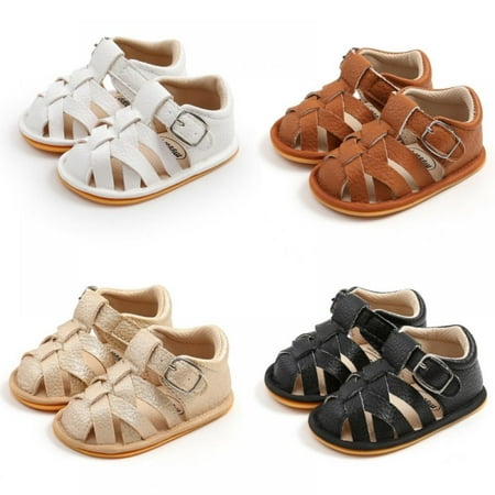 Summark Baby Boys Sandals Infant Summer Outdoor Shoes Closed-Toe Anti-Slip Toddler First Walker Shoes
Summark Baby Boys Sandals Infant Summer Outdoor Shoes Closed-Toe Anti-Slip Toddler First Walker Shoes