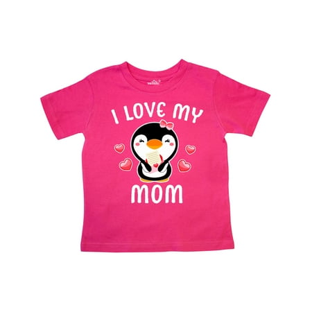 Inktastic I Love My Mom with Cute Penguin and Hearts Gift Toddler Toddler Girl T-Shirt
Inktastic I Love My Mom with Cute Penguin and Hearts Gift Toddler Toddler Girl T-Shirt