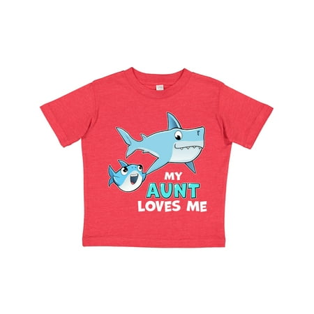 Inktastic My Aunt Loves Me with Cute Sharks Gift Toddler Boy or Toddler Girl T-Shirt
Inktastic My Aunt Loves Me with Cute Sharks Gift Toddler Boy or Toddler Girl T-Shirt