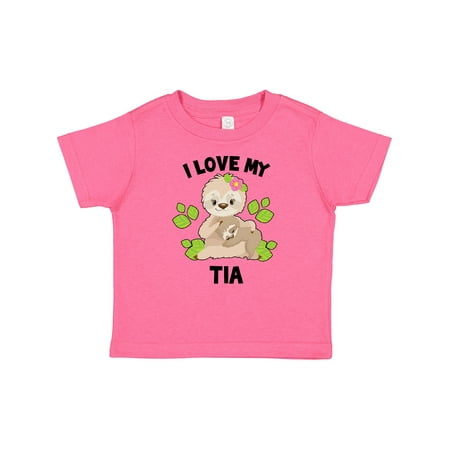 Inktastic Cute Sloth I Love My Tia with Green Leaves Gift Baby Boy or Baby Girl T-Shirt
Inktastic Cute Sloth I Love My Tia with Green Leaves Gift Baby Boy or Baby Girl T-Shirt