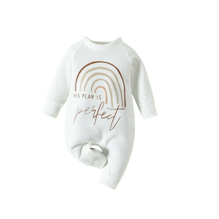 Bjutir Bodysuits For Baby Toddler Boys Girls Long Sleeve White Print Romper Jumpsuit Bodysuits Kids Clothes
Bjutir Bodysuits For Baby Toddler Boys Girls Long Sleeve White Print Romper Jumpsuit Bodysuits Kids Clothes