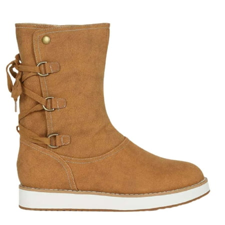 Women\ s Boots Back Lace Up Snow Ankle Boots with Rubber Sole Anti Slip Winter Outdoor Supply
Women\ s Boots Back Lace Up Snow Ankle Boots with Rubber Sole Anti Slip Winter Outdoor Supply