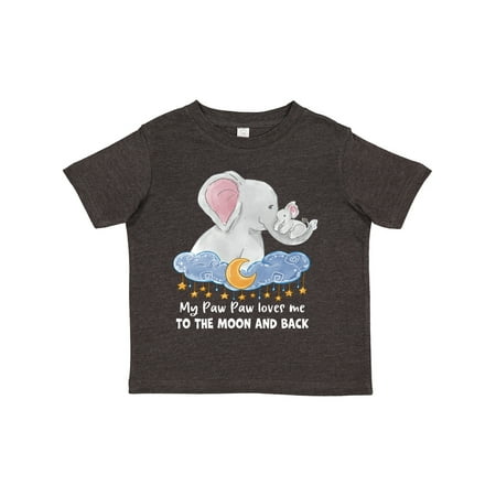 Inktastic My Paw Paw Loves Me to the Moon and Back Elephant Family Gift Toddler Boy or Toddler Girl T-Shirt
Inktastic My Paw Paw Loves Me to the Moon and Back Elephant Family Gift Toddler Boy or Toddler Girl T-Shirt