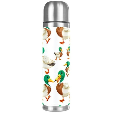 Cute Green Head Ducks on White Background Pattern Premium Insulated Water Bottle - Water Mug with Food-Grade PP Vacuum Insulated Leak-proof BPA-Free
Cute Green Head Ducks on White Background Pattern Premium Insulated Water Bottle - Water Mug with Food-Grade PP Vacuum Insulated Leak-proof BPA-Free