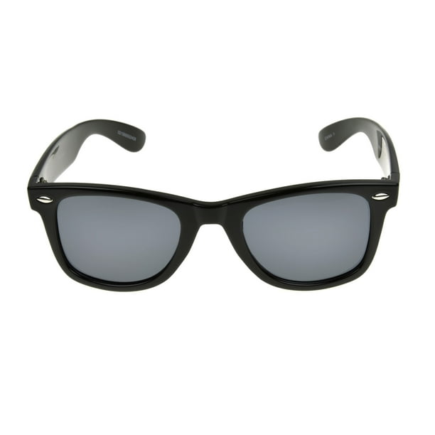 Foster Grant Men's Black Retro Sunglasses GG02