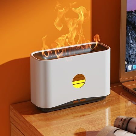 LnjYIGJ Flame Air Diffuser Humidifier Portable-Noiseless Aroma Diffuser For Home Office Or Yoga Essential Oil Diffuser With No-Water Auto-Off Protection
LnjYIGJ Flame Air Diffuser Humidifier Portable-Noiseless Aroma Diffuser For Home Office Or Yoga Essential Oil Diffuser With No-Water Auto-Off Protection