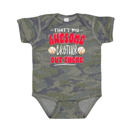 Inktastic That s My Awesome Brother out There with Baseballs Gift Baby Boy or Baby Girl Bodysuit
Inktastic That s My Awesome Brother out There with Baseballs Gift Baby Boy or Baby Girl Bodysuit