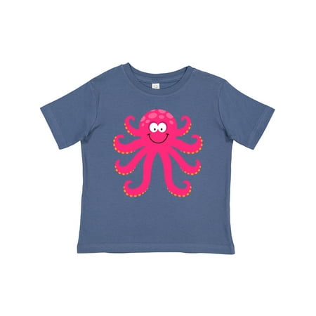 Inktastic Octopus Sea Creature Pink Girls Gift Baby Girl T-Shirt
