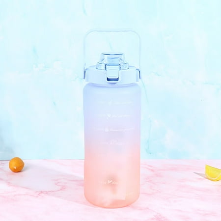 Mmucco Water Bottle Student Drink Bottle With Straw Fitness Jugs Time Marker Sports Cup
Mmucco Water Bottle Student Drink Bottle With Straw Fitness Jugs Time Marker Sports Cup