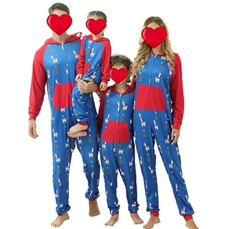 Sunisery Family Matching Onesie Pajamas Christmas One Piece Fleece PJS Jumpsuit Adults Kids Hoodie Zipper Sleepwear
Sunisery Family Matching Onesie Pajamas Christmas One Piece Fleece PJS Jumpsuit Adults Kids Hoodie Zipper Sleepwear