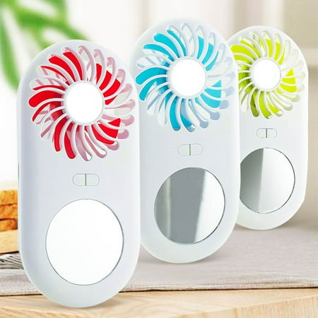 Xinwanna Mini Portable Handheld USB Rechargeable Mute Air Cooling Fan with Makeup Mirror (Red)
Xinwanna Mini Portable Handheld USB Rechargeable Mute Air Cooling Fan with Makeup Mirror (Red)
