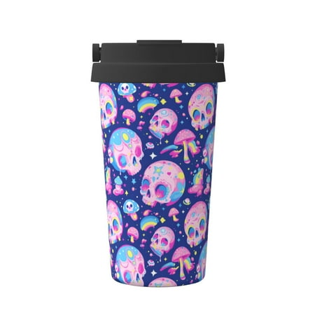 Adobk colorful Skull mushroom rainbow Print Stainless Steel Coffee Mug -Vacuum Insulated Coffee Tumbler - Leakproof Travel Mugs Insulated for Hot & Cold Drinks
Adobk colorful Skull mushroom rainbow Print Stainless Steel Coffee Mug -Vacuum Insulated Coffee Tumbler - Leakproof Travel Mugs Insulated for Hot & Cold Drinks