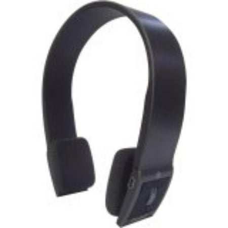 Inland Products Bluetooth Headset - Charcoal - Stereo - Charcoal - Wireless - Bluetooth - 32.8 Ft - Over-the-head - Binaural - Supra-aural (87098)