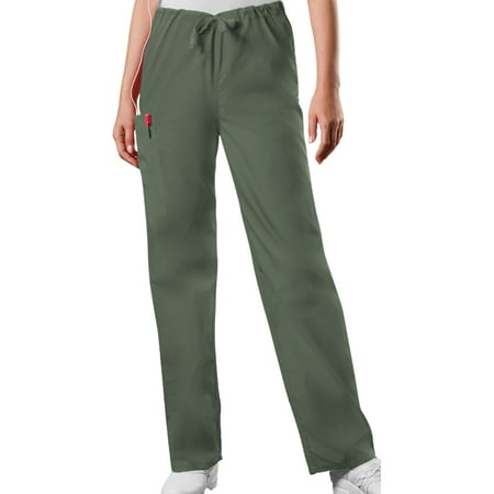 Cherokee Workwear Originals Men & Women s Scrubs Pant Drawstring Cargo 4100