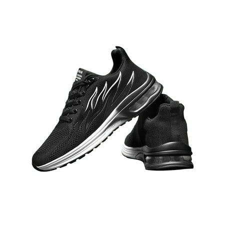Woobling Mens Air-Cushion Running Shoes Fashion Sneakers Runners Men Breathable Walking Shoes Black 8.5
Woobling Mens Air-Cushion Running Shoes Fashion Sneakers Runners Men Breathable Walking Shoes Black 8.5