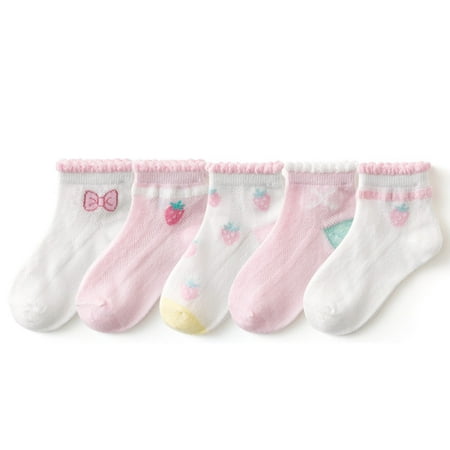 Journey Cute Soft Cotton Thin Mesh Infant Breathable Baby Summer Socks Ruffle Socks For Kids(Lace Strawberry L)
Journey Cute Soft Cotton Thin Mesh Infant Breathable Baby Summer Socks Ruffle Socks For Kids(Lace Strawberry L)