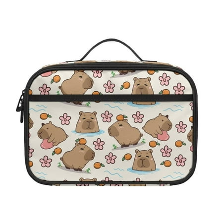 KUIFORTI Capybara Lunch Bags for Women Boys Toddler Lunch Box for Girls Meal Bag Leakproof Insulated Lunch Box Case Protector
KUIFORTI Capybara Lunch Bags for Women Boys Toddler Lunch Box for Girls Meal Bag Leakproof Insulated Lunch Box Case Protector