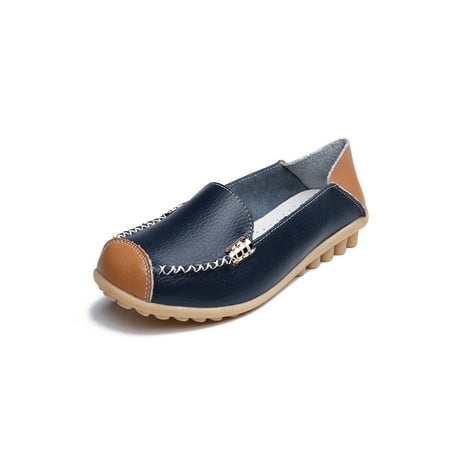 SIMANLAN Ladies Flats Patchwork Loafers Stitching Shoes Womens Multi Colors Casual Shoe Women Slip On Moccasins Dark Blue 10
SIMANLAN Ladies Flats Patchwork Loafers Stitching Shoes Womens Multi Colors Casual Shoe Women Slip On Moccasins Dark Blue 10