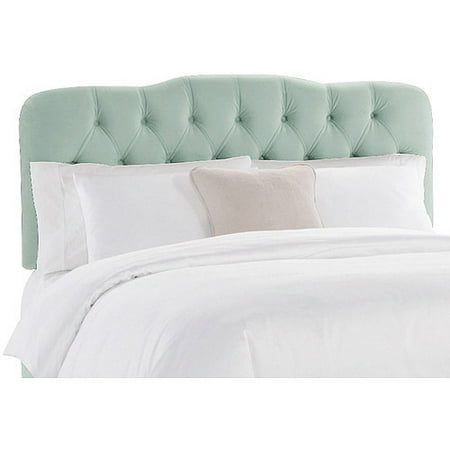 Skyline Furniture Pool Tufted Velvet Headboard, Multiple Sizes