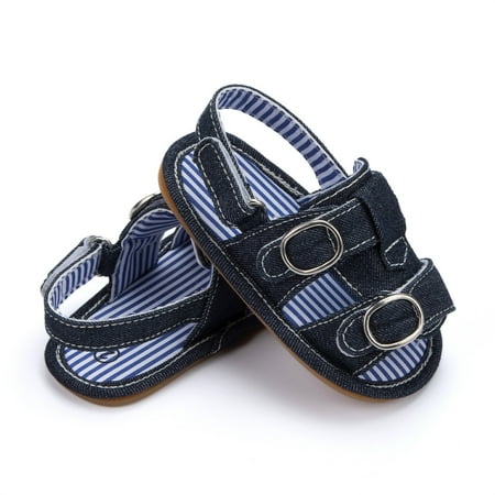 Dyfzdhu Baby Sandals Boys Girls Open Toe Denim Shoes First Walkers Shoes Summer Toddler Flat Sandals
Dyfzdhu Baby Sandals Boys Girls Open Toe Denim Shoes First Walkers Shoes Summer Toddler Flat Sandals