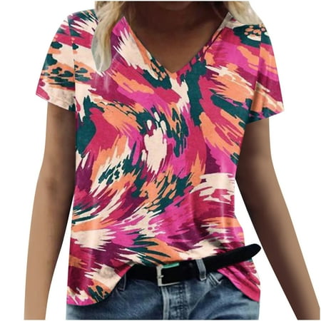 Womens Fall Y2k Going Out Tops Casual T-shirt Floral Print V-Neck Short Sleeve Pullover Blouse Tops Corset Tops Summer Cute Graphic Tshirt Sexy Tunic Tops for Leggings Oversized Tops Tees Blouses
Womens Fall Y2k Going Out Tops Casual T-shirt Floral Print V-Neck Short Sleeve Pullover Blouse Tops Corset Tops Summer Cute Graphic Tshirt Sexy Tunic Tops for Leggings Oversized Tops Tees Blouses