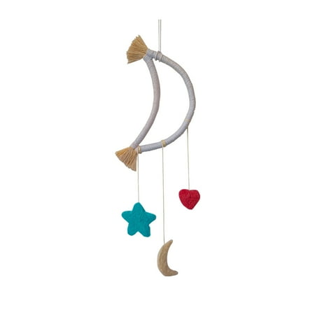 MPWEGNP Woven Moon Wool Star Pendant Bedroom Living Room Creative Pendant Pendant Decorative Crafts Clubs Ornament Clear Ornament String
MPWEGNP Woven Moon Wool Star Pendant Bedroom Living Room Creative Pendant Pendant Decorative Crafts Clubs Ornament Clear Ornament String