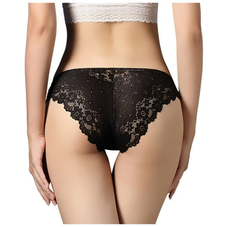 Qcmgmg Low Waisted Lace Stretch Briefs Underwear Women s Sexy See Through Breathable Panties
Qcmgmg Low Waisted Lace Stretch Briefs Underwear Women s Sexy See Through Breathable Panties