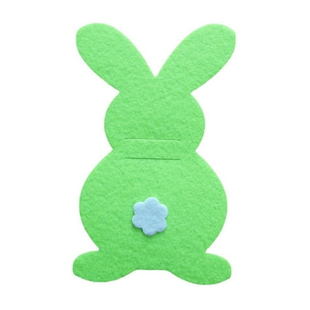 4PCS Easter Tableware Utensil Holders Knife and Fork Cover Rabbit with Mini Flower Wrapper for Home Dining Table Green
4PCS Easter Tableware Utensil Holders Knife and Fork Cover Rabbit with Mini Flower Wrapper for Home Dining Table Green