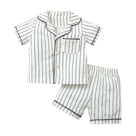 Suits for Boys Short Sleeve Cartoon Tops Shorts Sleepwear 2Pcs Lapel Casual Sports Style Suits for Kids Boys
Suits for Boys Short Sleeve Cartoon Tops Shorts Sleepwear 2Pcs Lapel Casual Sports Style Suits for Kids Boys
