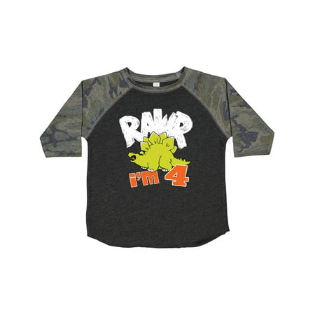 Inktastic RAWR I m 4! Baby Stegosaurus Gift Toddler Boy or Toddler Girl T-Shirt
Inktastic RAWR I m 4! Baby Stegosaurus Gift Toddler Boy or Toddler Girl T-Shirt