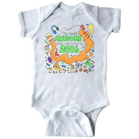 Inktastic The Most Awesome Kids are Born in 2016 Gift Baby Boy or Baby Girl Bodysuit
Inktastic The Most Awesome Kids are Born in 2016 Gift Baby Boy or Baby Girl Bodysuit