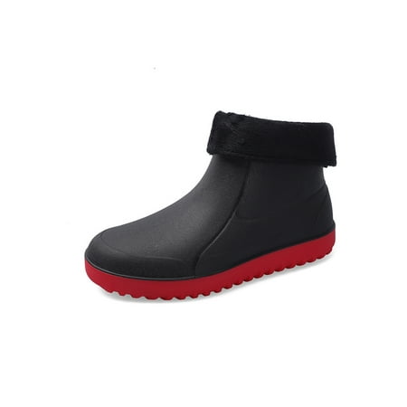 Lacyhop Men s Rubber Boot Removable Lining Garden Shoes Outdoor Ankle Rain Boots Work Low Calf Rainboot Breathable Slip Resistant Waterproof Red 8.5
Lacyhop Men s Rubber Boot Removable Lining Garden Shoes Outdoor Ankle Rain Boots Work Low Calf Rainboot Breathable Slip Resistant Waterproof Red 8.5